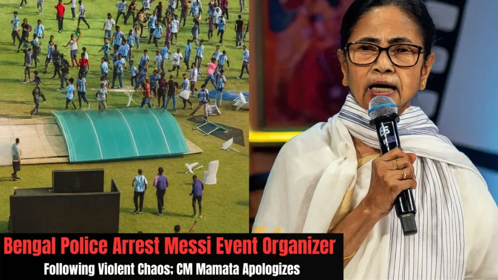 Bengal Police Arrest Messi Event Organizer Following Violent Chaos; CM Mamata Apologizes
