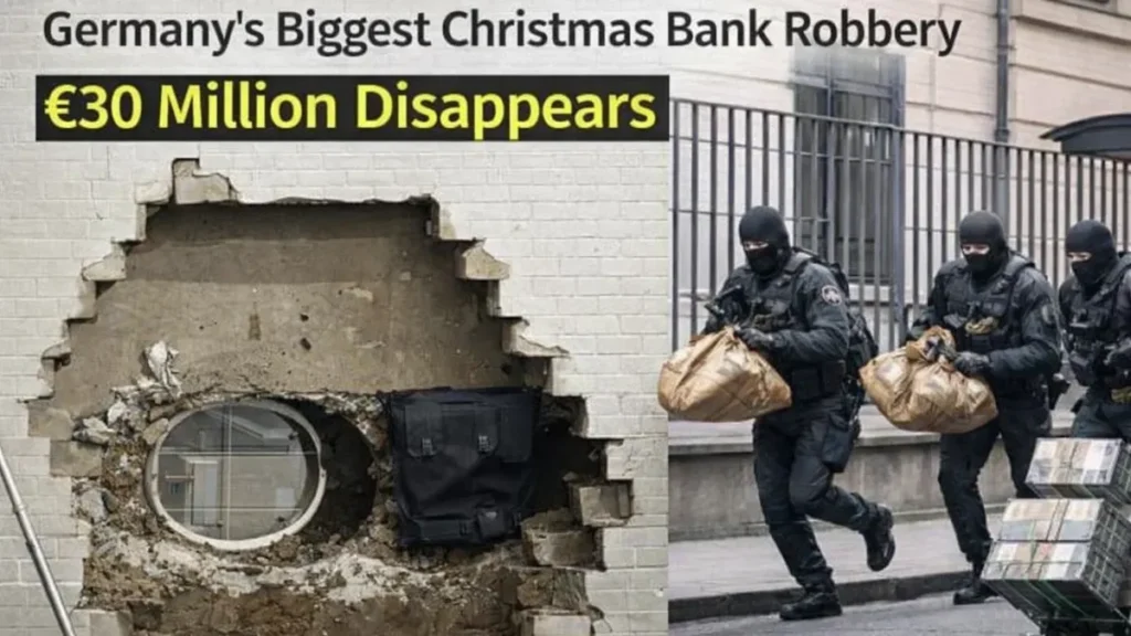 Inside Germany’s Biggest Christmas Bank Robbery: €30 Million Disappears
