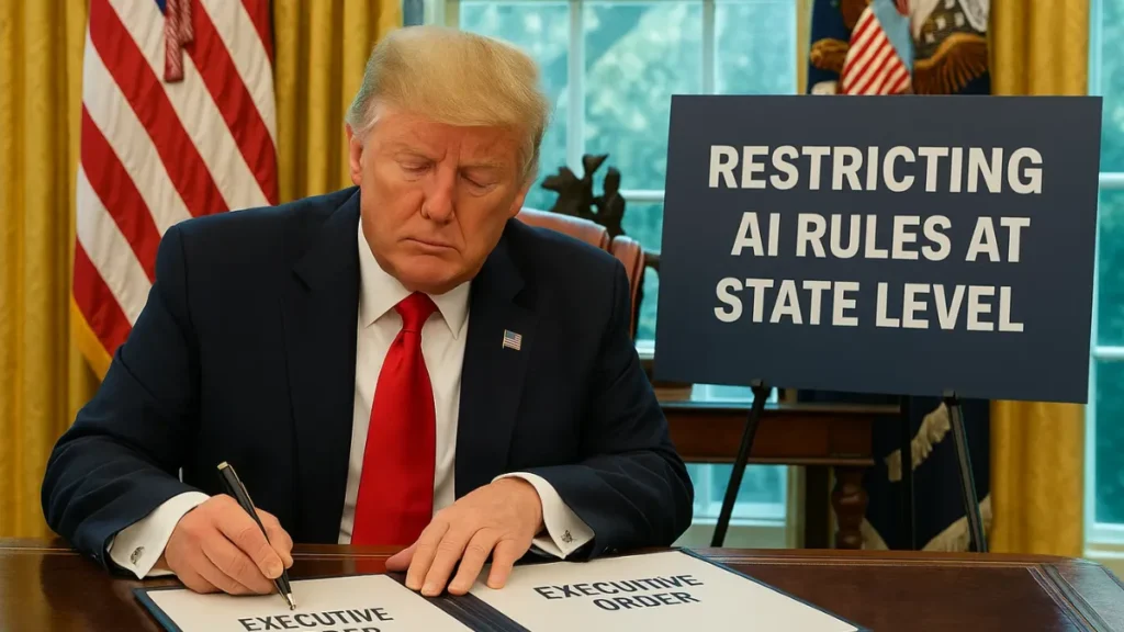 Trump Signs Executive Order Restricting AI Rules at State Level