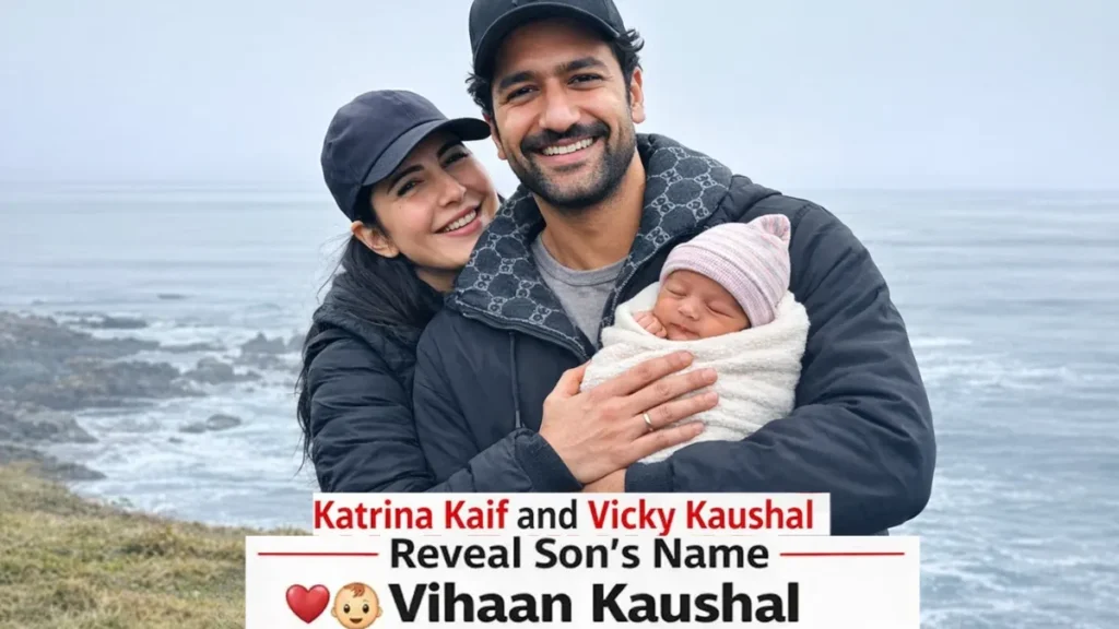 Katrina Kaif and Vicky Kaushal Reveal Son’s Name Vihaan Kaushal, Share First Photo
