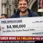 UK YouTuber Hacked for Criticising Saudi Leadership Wins $4.1 Million in Free Speech Case