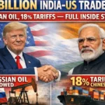 $500 Billion India–US Trade Deal: No Russian Oil, 18% Tariffs — Full Inside Story